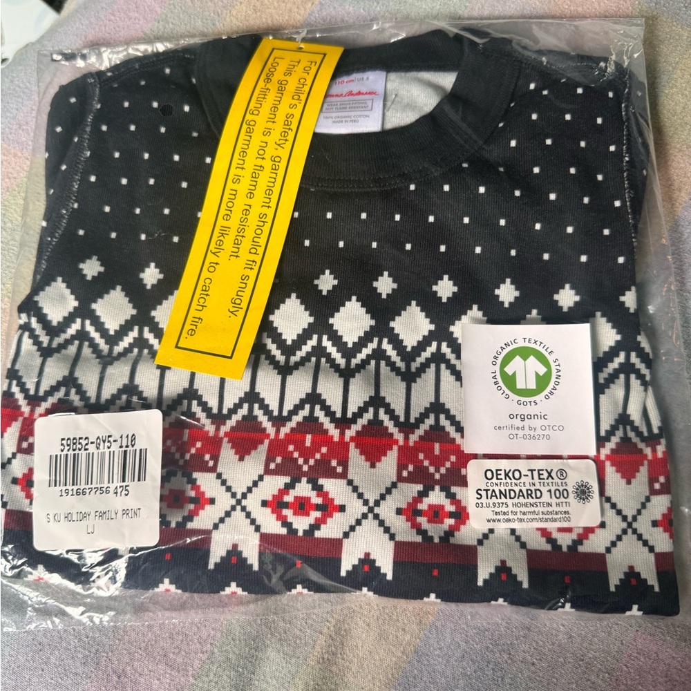 NEW Hanna Andersson Pajamas size 5